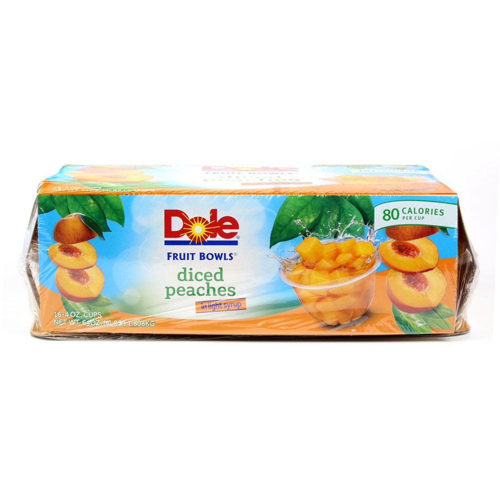 Dole 복숭아 과일컵 113g x 16