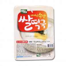 백제 쌀떡국 163g